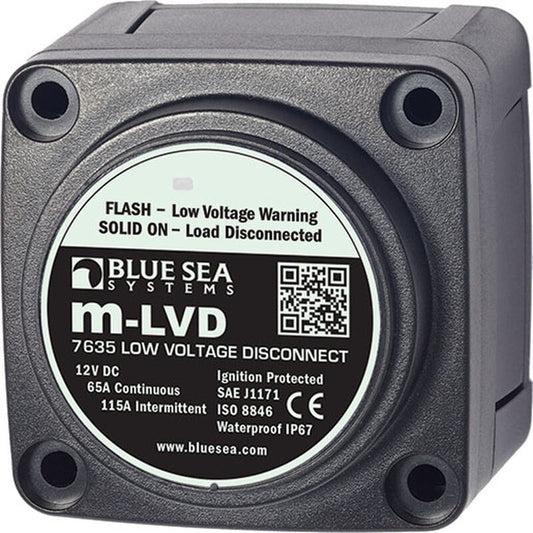 BLUE SEA SYSTEMS m-LVD Low Voltage Disconnect